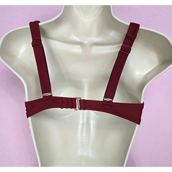 Kona Sol Red Underwired Bikini Top Small - Picture 2 of 3